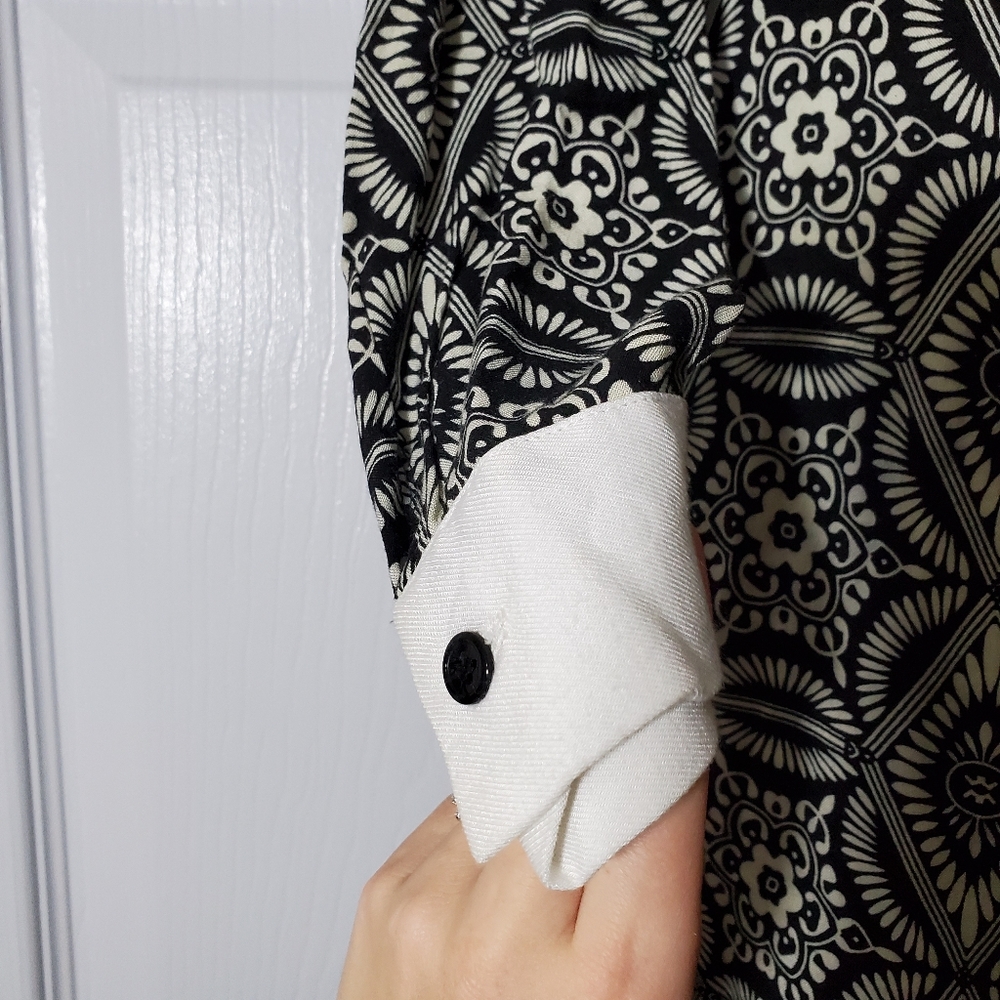 Reclaimed Vintage patterned tunic - Picture 3 of 5